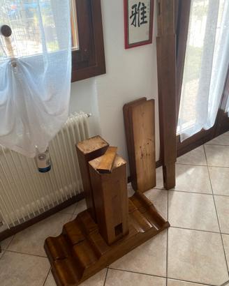 Gambe per tavolo in legne  massello