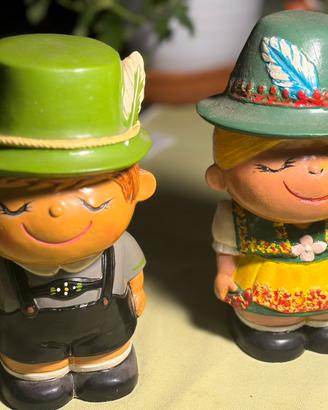 Salvadanaio ceramico tirolese