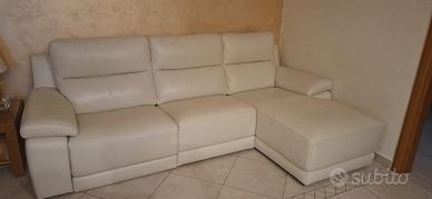 Divano angolare Poltronesofà in vera pelle – 270 c