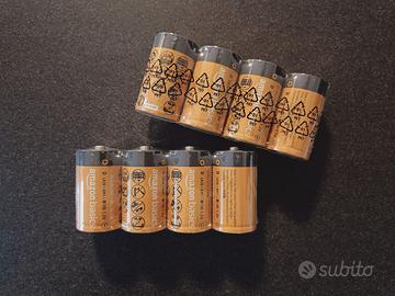 Confezione da 8 pile LR20 Amazon Basics