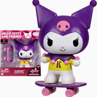 Hello Kitty - Kuromi con Skateboard, Action Figure