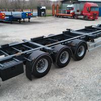 Semirimorchio Portacontainer Collo Oca Schweriner 