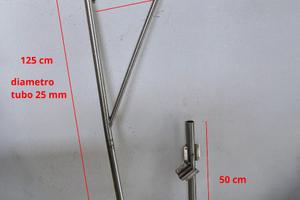 Gruetta acciaio inox per barca sollevamento FB