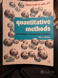 Quantitative methods for business, mgmt & finance