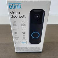 Campanello Alexa Blink Video Doorbell nero