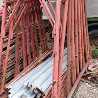 ponteggio verniciato