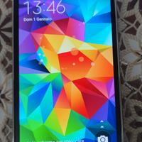 Cellulare Samsung Galaxy S5 super Amoled.