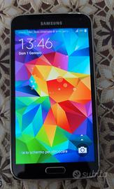 Cellulare Samsung Galaxy S5 super Amoled.