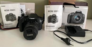 REFLEX CANON 1200D EOS + ACCESSORI
