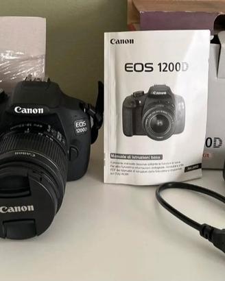 REFLEX CANON 1200D EOS + ACCESSORI