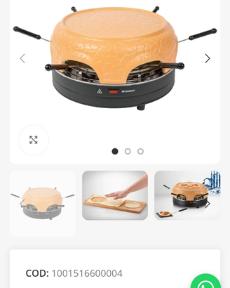 Forno per pizzette 6 PZ
