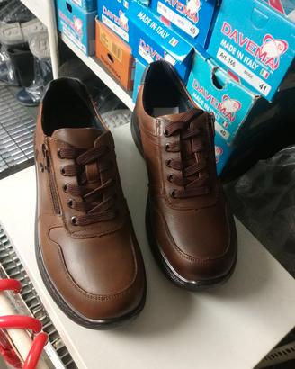 Scarpe artigianali uomo, Eureka confort, numero 42