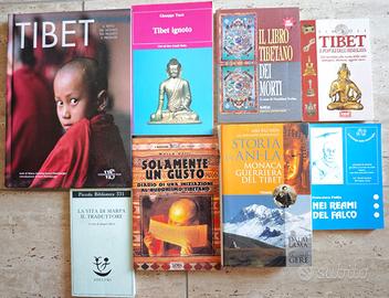 Lotto di 8 libri sul Tibet   #22