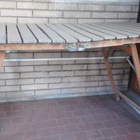 Tavolo legno esterno