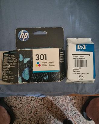 Cartuccia per stampante Hp 301 tricromia