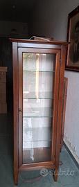 vetrine in legno massiccio 