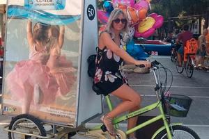 BiciVela pubblicitaria