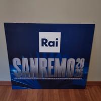 Cartello poster originale Sanremo 2026