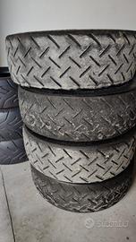 gomme 17 stampo rally pista slalom slick 