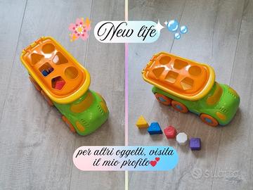 Furgoncino gioco forme colorato