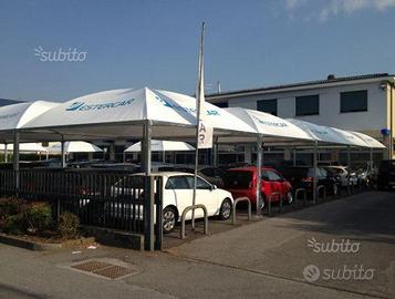 Gazebo cicogna minimax beige 5x5 nuovi stock