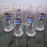 Set bicchieri birra PRINZ BRAU Vintage