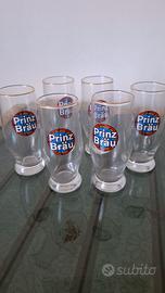 Set bicchieri birra PRINZ BRAU Vintage