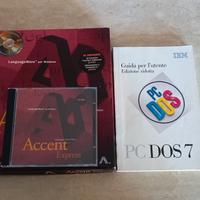 guida dos più word processor accent express 1995