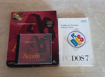 guida dos più word processor accent express 1995