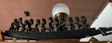 Imbarcazione Guerrieri Africani