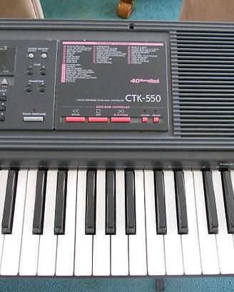 Pianola tastiera CASIO CTK-550 + supporto
