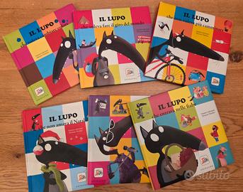 6 Libri per bambini Le storie di Lupo