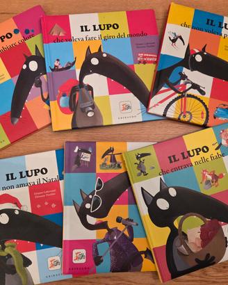 6 Libri per bambini Le storie di Lupo