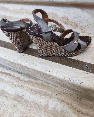 Sandali donna con zeppa 