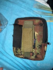 Marsupietto militare con zip + spalline per GAP