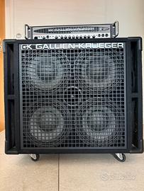 Gallien-Krueger 700RB Mark II + cassa 410 RBH 4x10