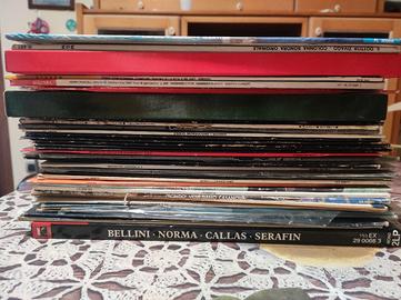 Lotto vinili musica classica e pop