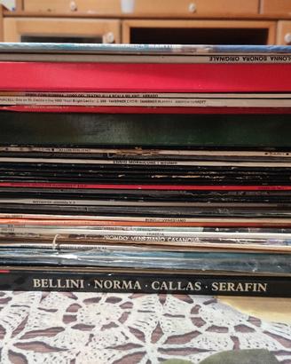 Lotto vinili musica classica e pop