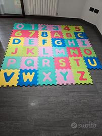 tappeto bimbi alfabeto