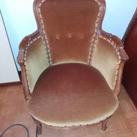 Poltroncina in stile veneto-bergamasco