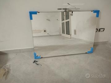 specchio con led 70x 100 cm