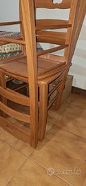 Sedie in legno