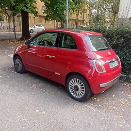 Fiat 500 rossa