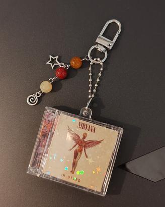 mini CD portachiavi con NFC tag - Nirvana In Utero