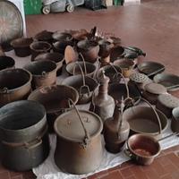 Pentole in rame 47 pezzi