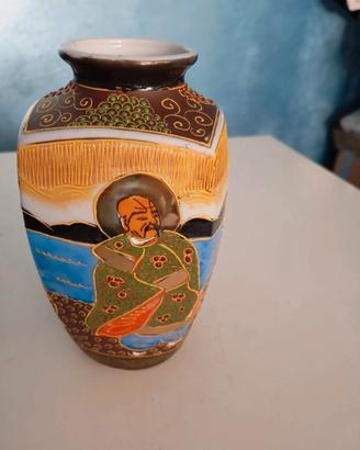 Vaso satsuma giappone vintage porcellana firmato