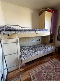 Cameretta letti a castello