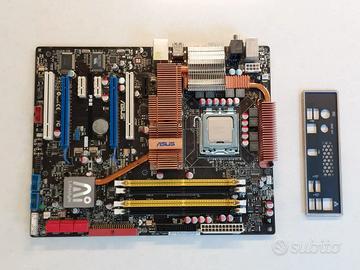 Scheda madre Asus P5E Deluxe + CPU Intel Q9450