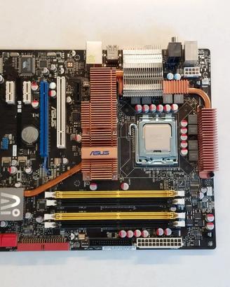 Scheda madre Asus P5E Deluxe + CPU Intel Q9450