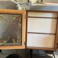 Bacheca portachiavi in legno